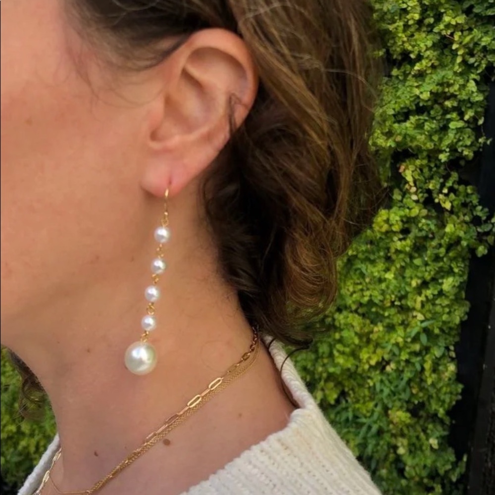 ☀️Perry Street Pearl Earrings NWT